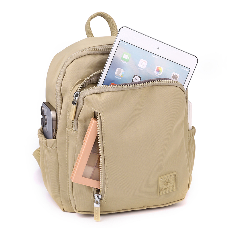 Canvas Backpack Casual - Waterproof Backpack for Women Travel One
