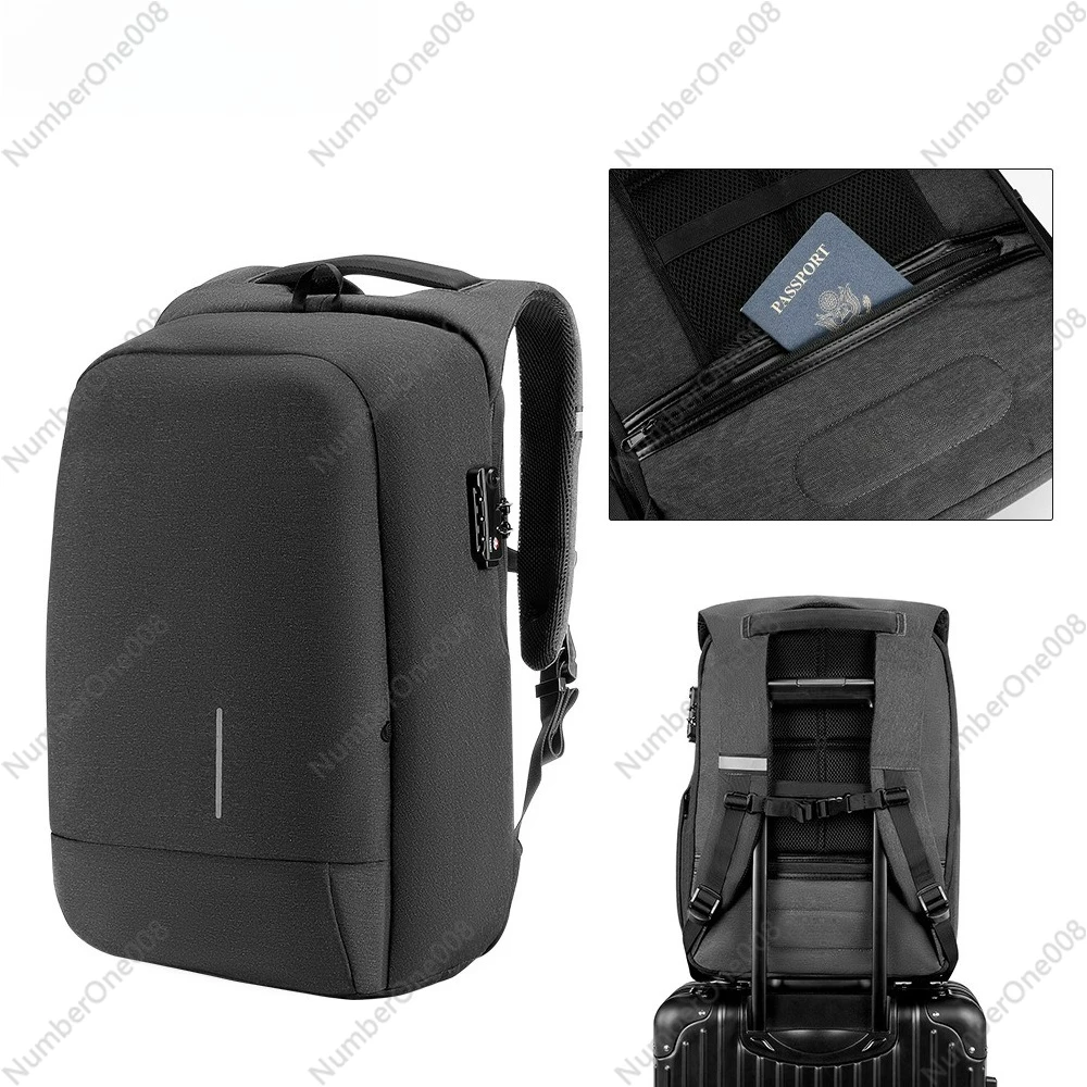 Laptop Backpack 15.6 - Men's Reflective Laptop Backpack, Lightweight Business