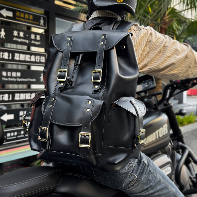 New Arrivals Leather Backpack  - Leather Backpack Vintage recension och pris