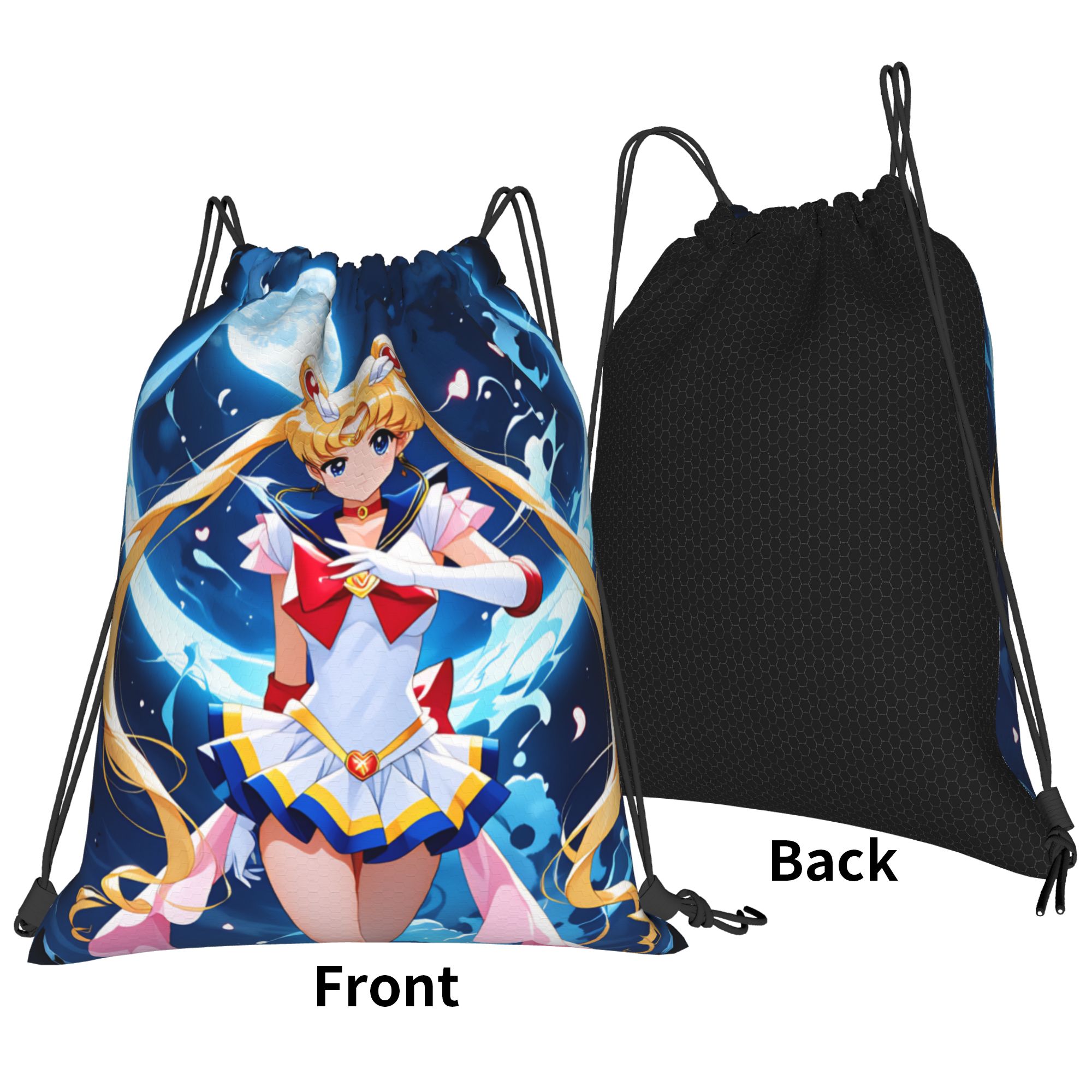 Custom S-Sailors Moons Drawstr - Drawstring Gym Bag recension och pris
