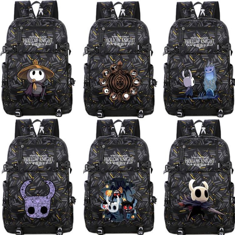 Hollow Knight Backpack Anime C - School Backpack Teen recension och pris