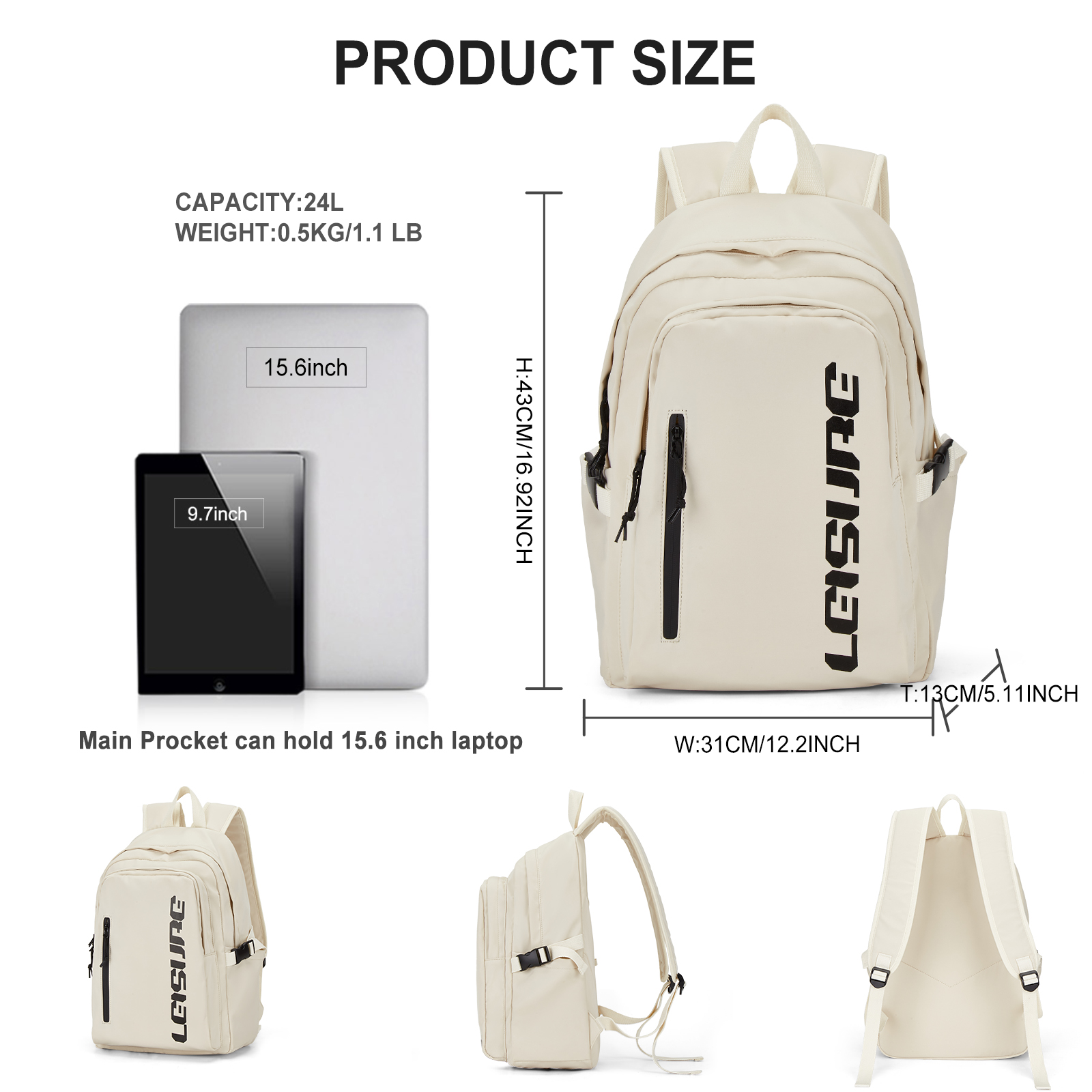 Casual Lightweight Teenager Sc - Fashion Backpack Women recension och pris