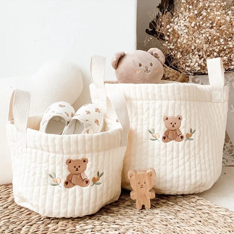INS Baby Bags Cute Bear Embroi - Backpack Diaper Bag recension och pris
