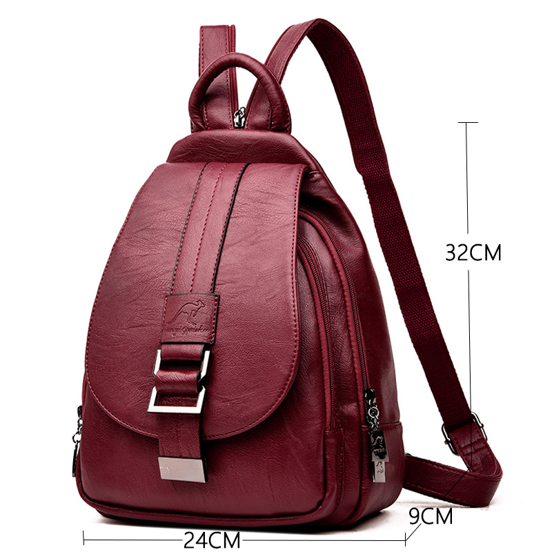 Designer Backpacks Women Leath - Leather Backpack Vintage recension och pris