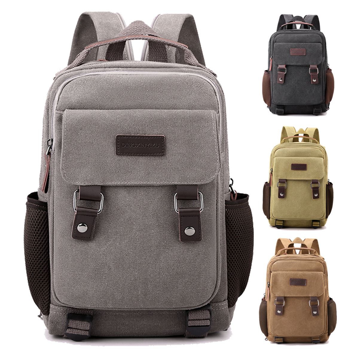 New Canvas Chest Bag Men Large - Canvas Backpack Casual recension och pris