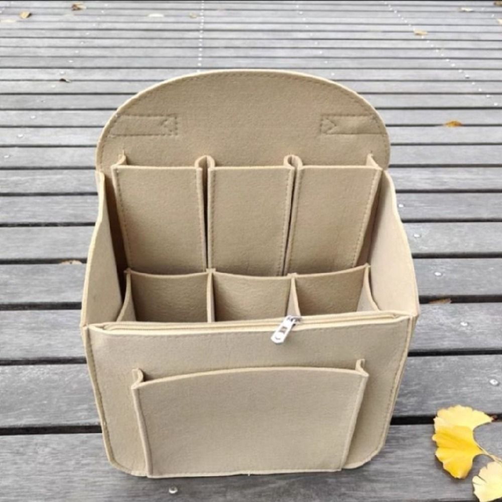 Makeup Organizer Felt Insert B - Backpack Insert Organizer recension och pris